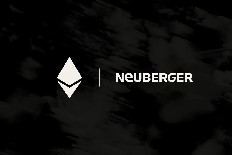 Ethereum’s mark beside the Neuberger logo